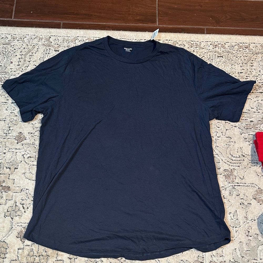 Old Navy Dark Blue Short Sleeve Tee